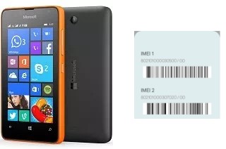 Comment voir le code IMEI dans Lumia 430 Dual SIM