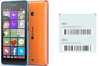 Comment voir le code IMEI dans Lumia 540 Dual SIM