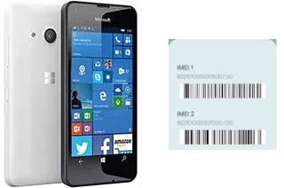 Comment voir le code IMEI dans Lumia 550