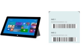 Comment voir le code IMEI dans Surface 2