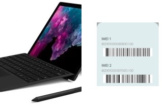 Comment voir le code IMEI dans Surface Pro 6