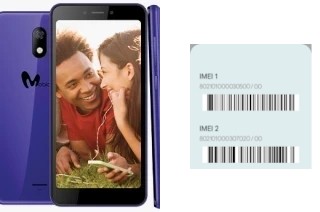 Comment voir le code IMEI dans Mobicel X4