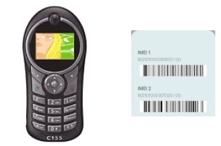 Comment voir le code IMEI dans C155