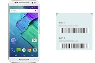 Comment voir le code IMEI dans Moto X Style