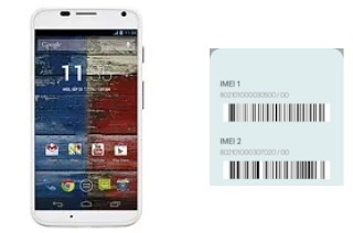 Comment voir le code IMEI dans Moto X