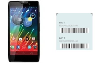 Comment voir le code IMEI dans RAZR HD XT925