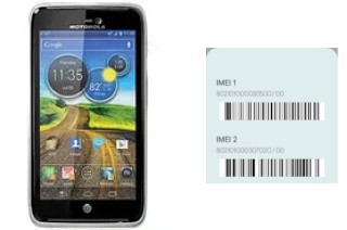 Comment voir le code IMEI dans ATRIX HD MB886