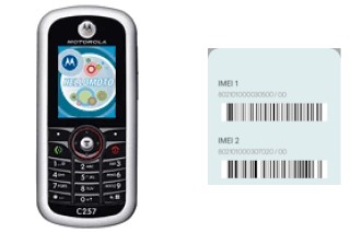 Comment voir le code IMEI dans C257