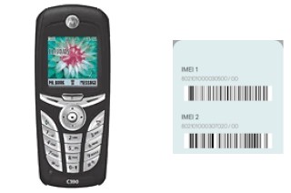 Comment voir le code IMEI dans C390