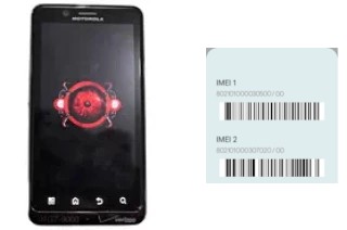 Comment voir le code IMEI dans Droid Bionic Targa