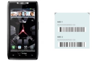 Comment voir le code IMEI dans DROID RAZR XT912