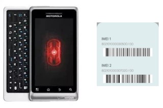 Comment voir le code IMEI dans DROID 2 Global