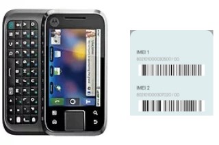 Comment voir le code IMEI dans FLIPSIDE MB508