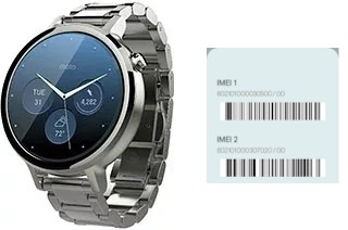 Comment voir le code IMEI dans Moto 360 46mm (2nd gen)