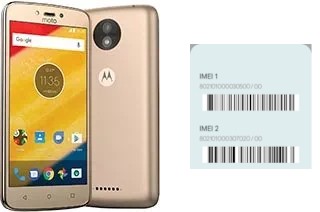 Comment voir le code IMEI dans Moto C Plus