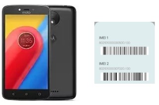 Comment voir le code IMEI dans Moto C XT1750