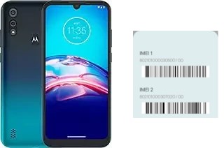 Comment voir le code IMEI dans Moto E6s (2020)