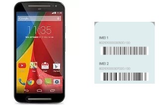 Comment voir le code IMEI dans Moto G Dual SIM (2nd gen)