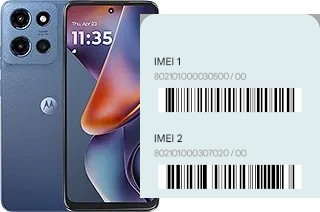 Comment voir le code IMEI dans Moto G (2025)