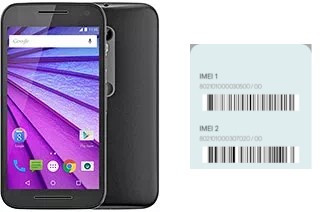 Comment voir le code IMEI dans Moto G (3rd gen)