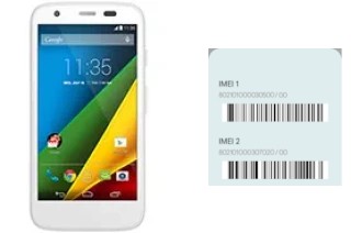 Comment voir le code IMEI dans Moto G 4G