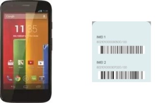 Comment voir le code IMEI dans Moto G LTE