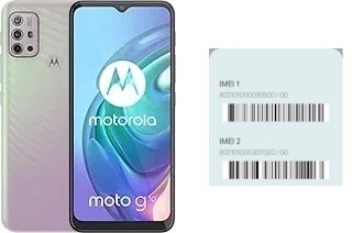 Comment voir le code IMEI dans Moto G10