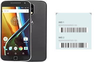 Comment voir le code IMEI dans Moto G4 Plus