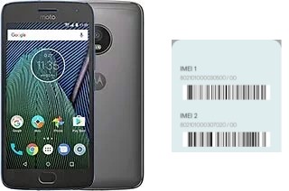 Comment voir le code IMEI dans Moto G5 Plus