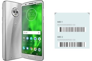 Comment voir le code IMEI dans Moto G6