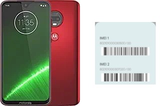 Comment voir le code IMEI dans Moto G7 Plus