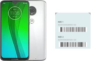 Comment voir le code IMEI dans Moto G7