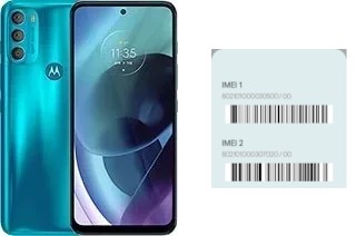 Comment voir le code IMEI dans Moto G71 5G