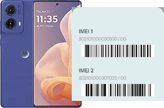 Comment voir le code IMEI dans Moto G85