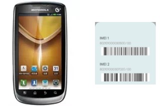 Comment voir le code IMEI dans MOTO MT870