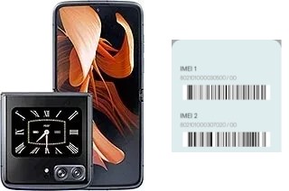 Comment voir le code IMEI dans Moto Razr 2022