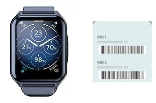 Comment voir le code IMEI dans Moto Watch 70