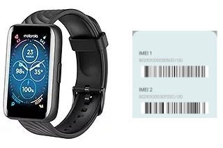 Comment voir le code IMEI dans Moto Watch 40