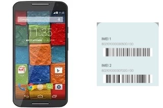 Comment voir le code IMEI dans Moto X (2nd Gen)