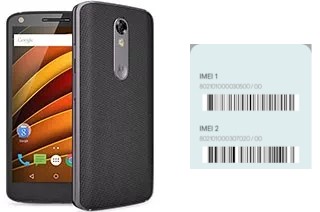 Comment voir le code IMEI dans Moto X Force