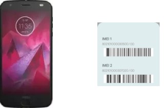 Comment voir le code IMEI dans Moto Z 2018