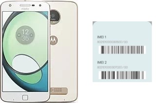 Comment voir le code IMEI dans Moto Z Play