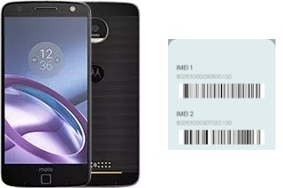 Comment voir le code IMEI dans Moto Z