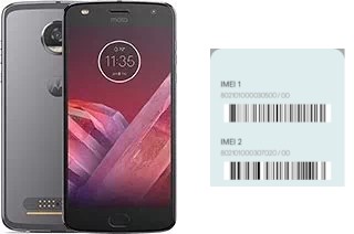 Comment voir le code IMEI dans Moto Z2 Play