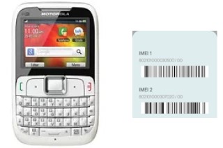 Comment voir le code IMEI dans MotoGO EX430