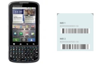 Comment voir le code IMEI dans Motorola PRO