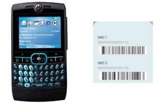 Comment voir le code IMEI dans Motorola Q8