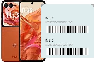 Comment voir le code IMEI dans razr 2024