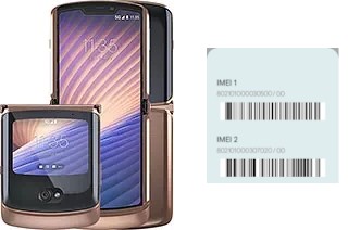 Comment voir le code IMEI dans Razr 5G