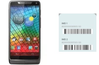 Comment voir le code IMEI dans RAZR i XT890